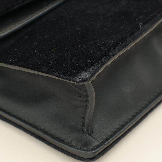 Gucci Black Dionysus Velvet Super Mini Bag-Gucci-THE CLOSET
