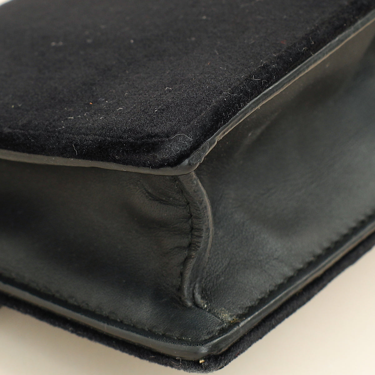 Gucci Black Dionysus Velvet Super Mini Bag-Gucci-THE CLOSET