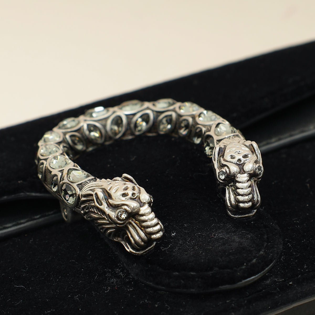 Gucci Black Dionysus Velvet Super Mini Bag-Gucci-THE CLOSET