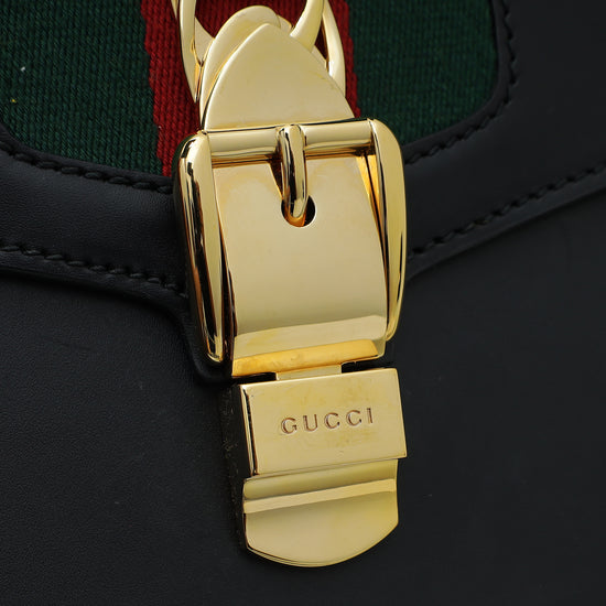 Gucci Black Sylvie Small Shoulder Bag