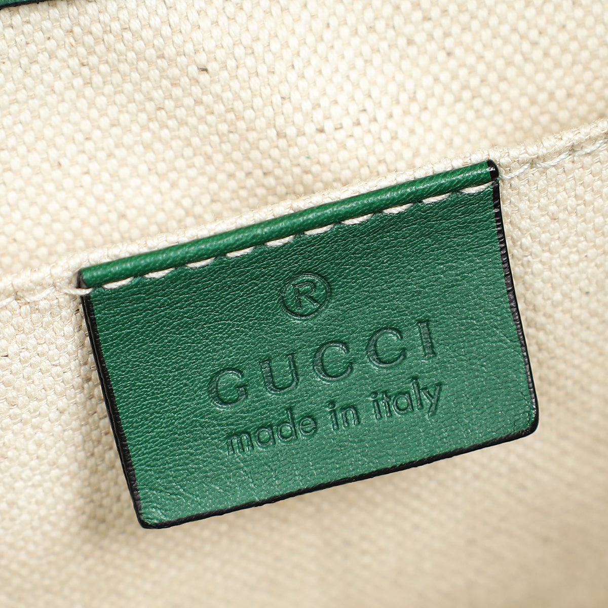Gucci Green GG Guccissima Emily Small Shoulder Bag