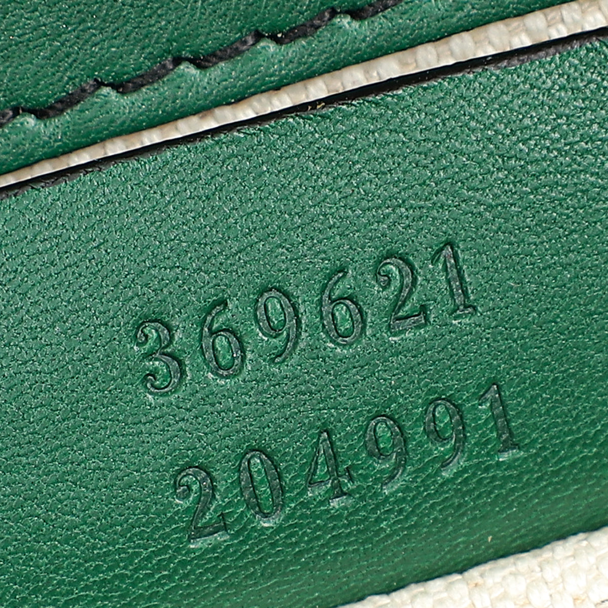 Gucci Green GG Guccissima Emily Small Shoulder Bag