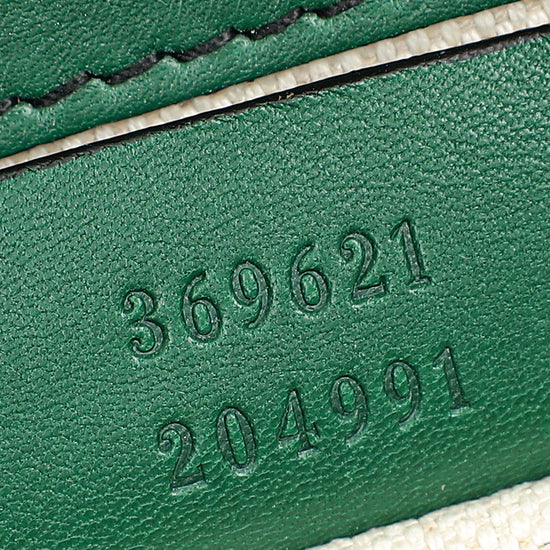 Gucci Green GG Guccissima Emily Small Shoulder Bag