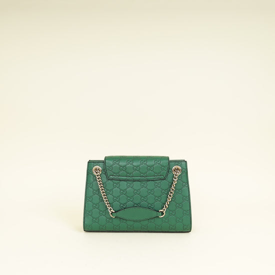 Gucci Green GG Guccissima Emily Small Shoulder Bag