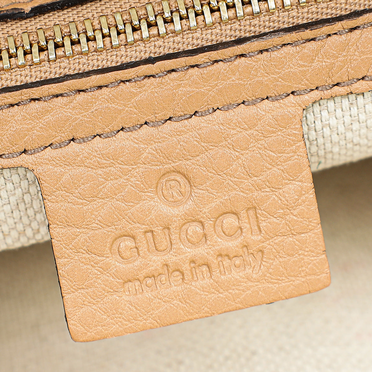 Gucci Nude Soho Tassel Flap Clutch