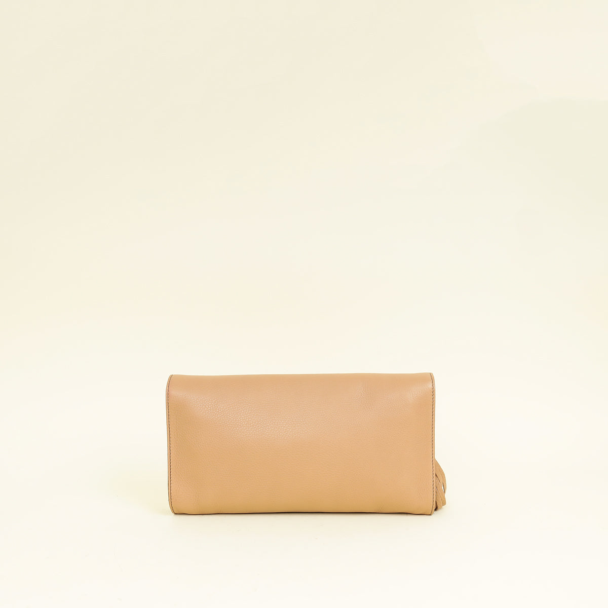 Gucci Nude Soho Tassel Flap Clutch