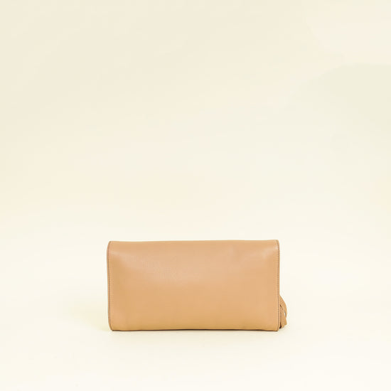 Gucci Nude Soho Tassel Flap Clutch