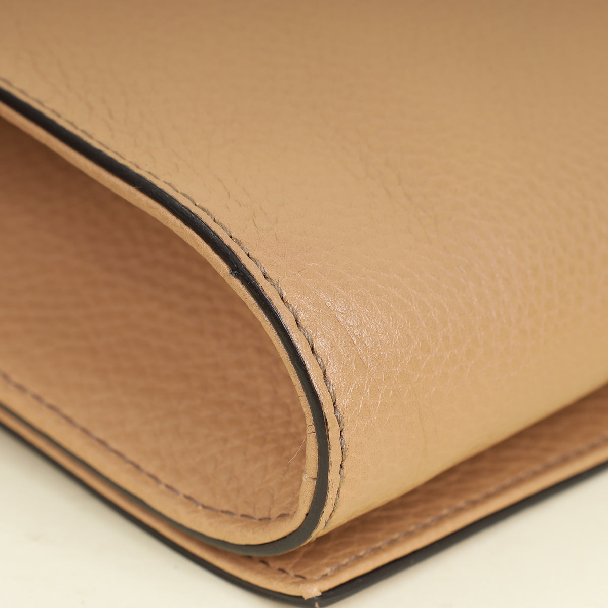 Gucci Nude Soho Tassel Flap Clutch