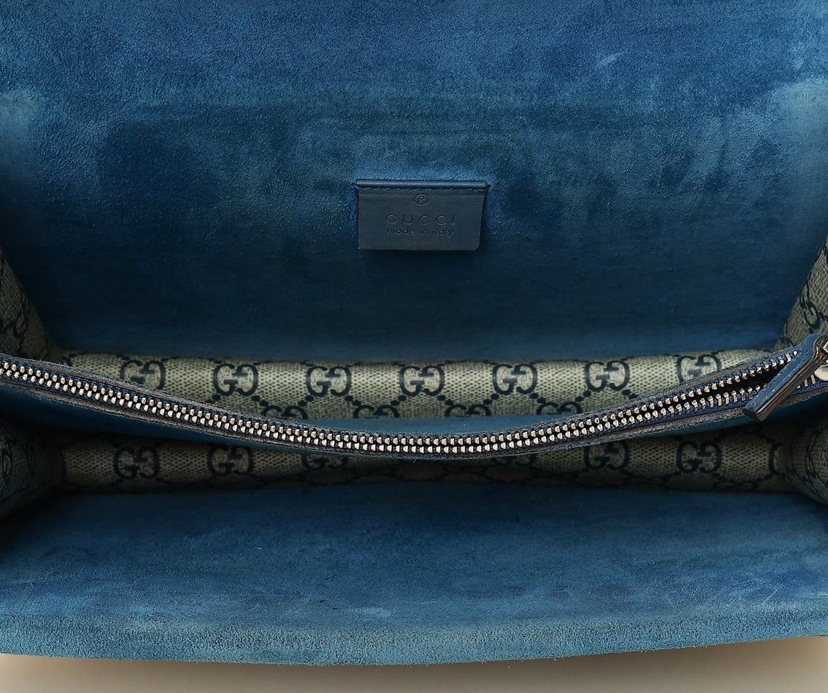 Gucci Multicolor GG Supreme Blooms Dionysus Small Shoulder Bag-Gucci-THE CLOSET