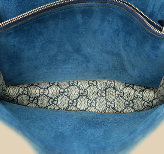 Gucci Multicolor GG Supreme Blooms Dionysus Small Shoulder Bag-Gucci-THE CLOSET