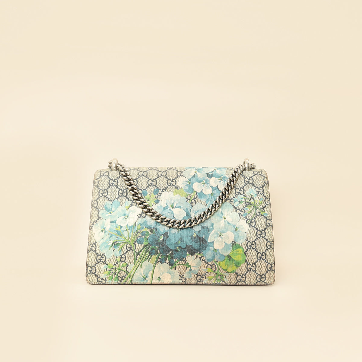 Gucci Multicolor GG Supreme Blooms Dionysus Small Shoulder Bag-Gucci-THE CLOSET