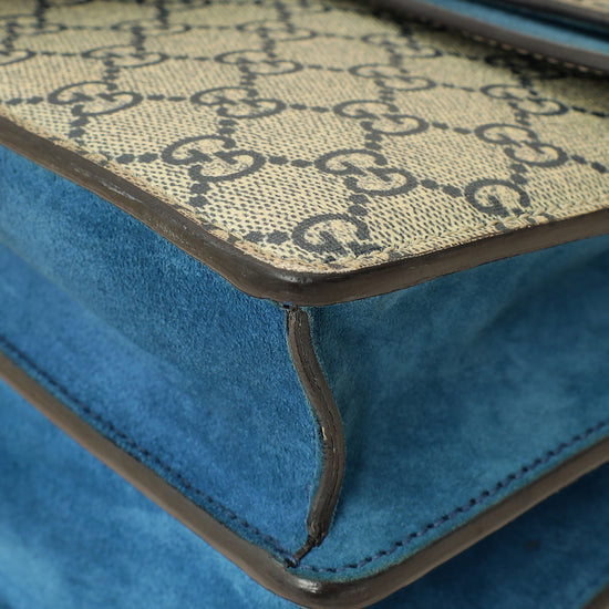 Gucci Multicolor GG Supreme Blooms Dionysus Small Shoulder Bag-Gucci-THE CLOSET