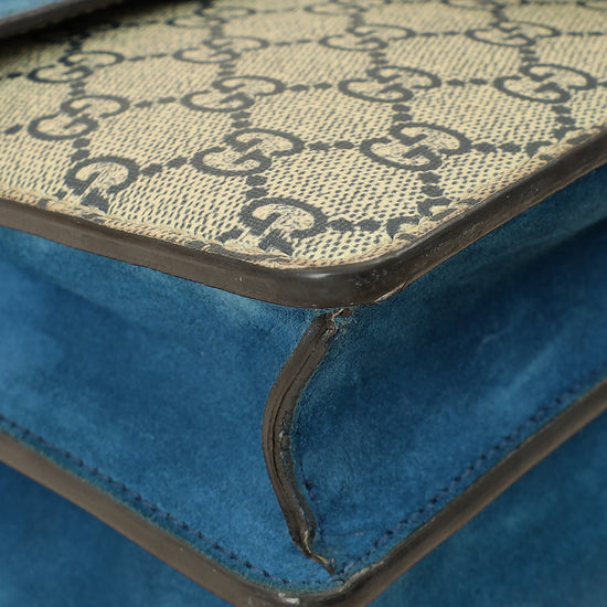 Gucci Multicolor GG Supreme Blooms Dionysus Small Shoulder Bag-Gucci-THE CLOSET