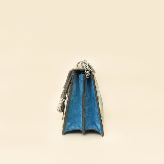 Gucci Multicolor GG Supreme Blooms Dionysus Small Shoulder Bag-Gucci-THE CLOSET