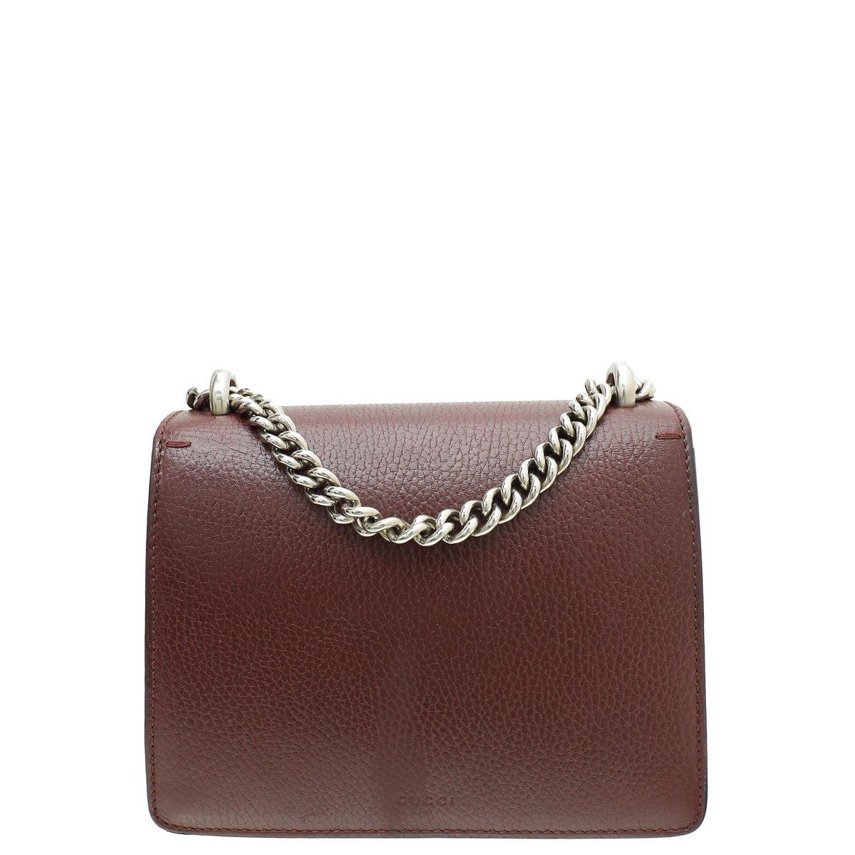 Gucci Burgundy Dionysus Mini Chain Shoulder Bag-Gucci-THE CLOSET