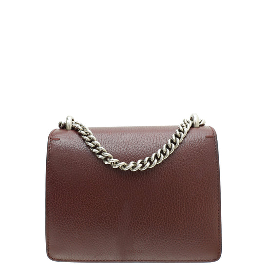 Gucci Burgundy Dionysus Mini Chain Shoulder Bag