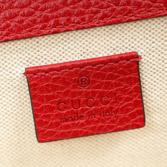 Gucci Red Dionysus Medium Shoulder Bag