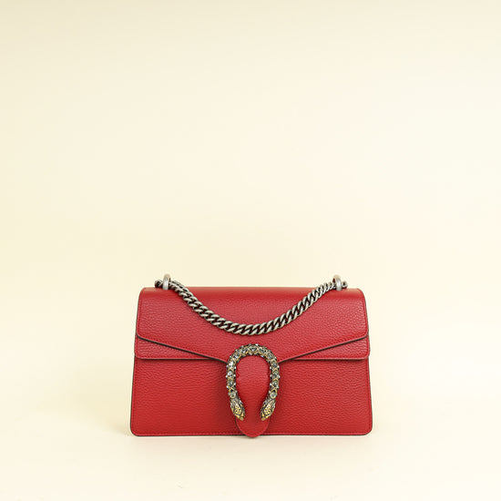 Gucci Red Dionysus Medium Shoulder Bag