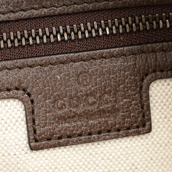 Gucci Ebony GG Supreme Ophidia Small Crossbody Bag-Gucci-THE CLOSET