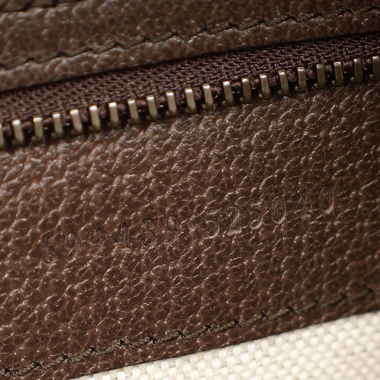 Gucci Ebony GG Supreme Ophidia Small Crossbody Bag-Gucci-THE CLOSET