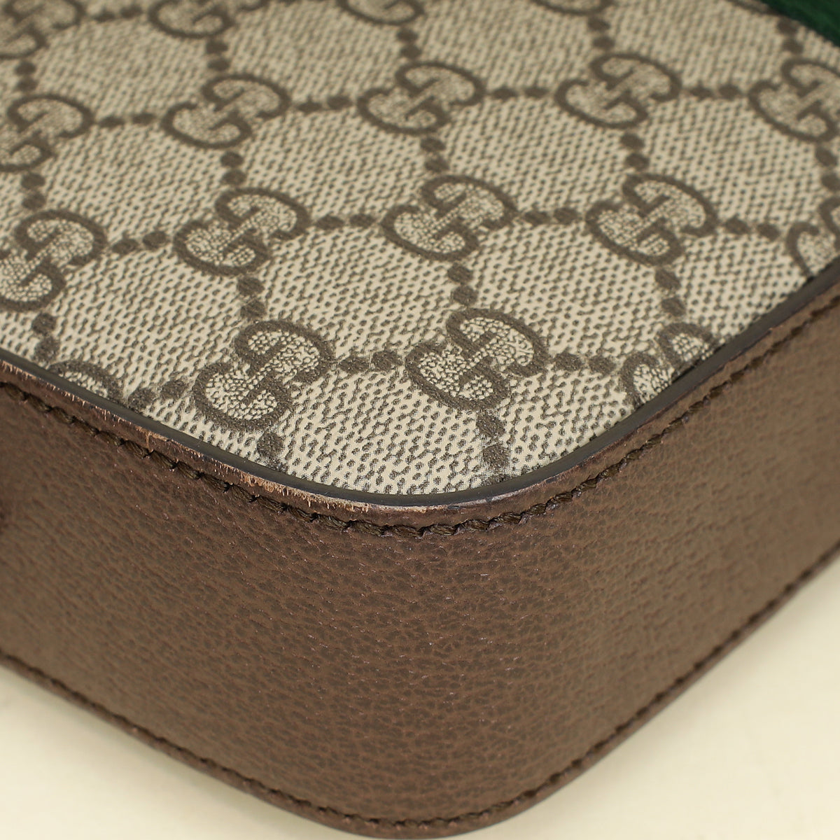 Gucci Ebony GG Supreme Ophidia Small Crossbody Bag-Gucci-THE CLOSET