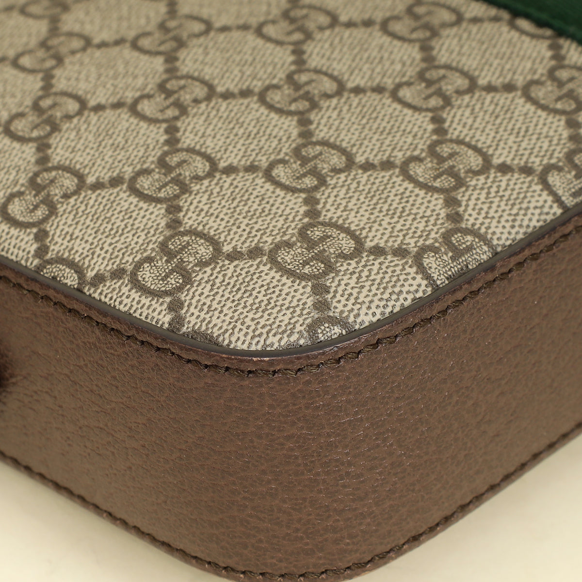 Gucci Ebony GG Supreme Ophidia Small Crossbody Bag-Gucci-THE CLOSET