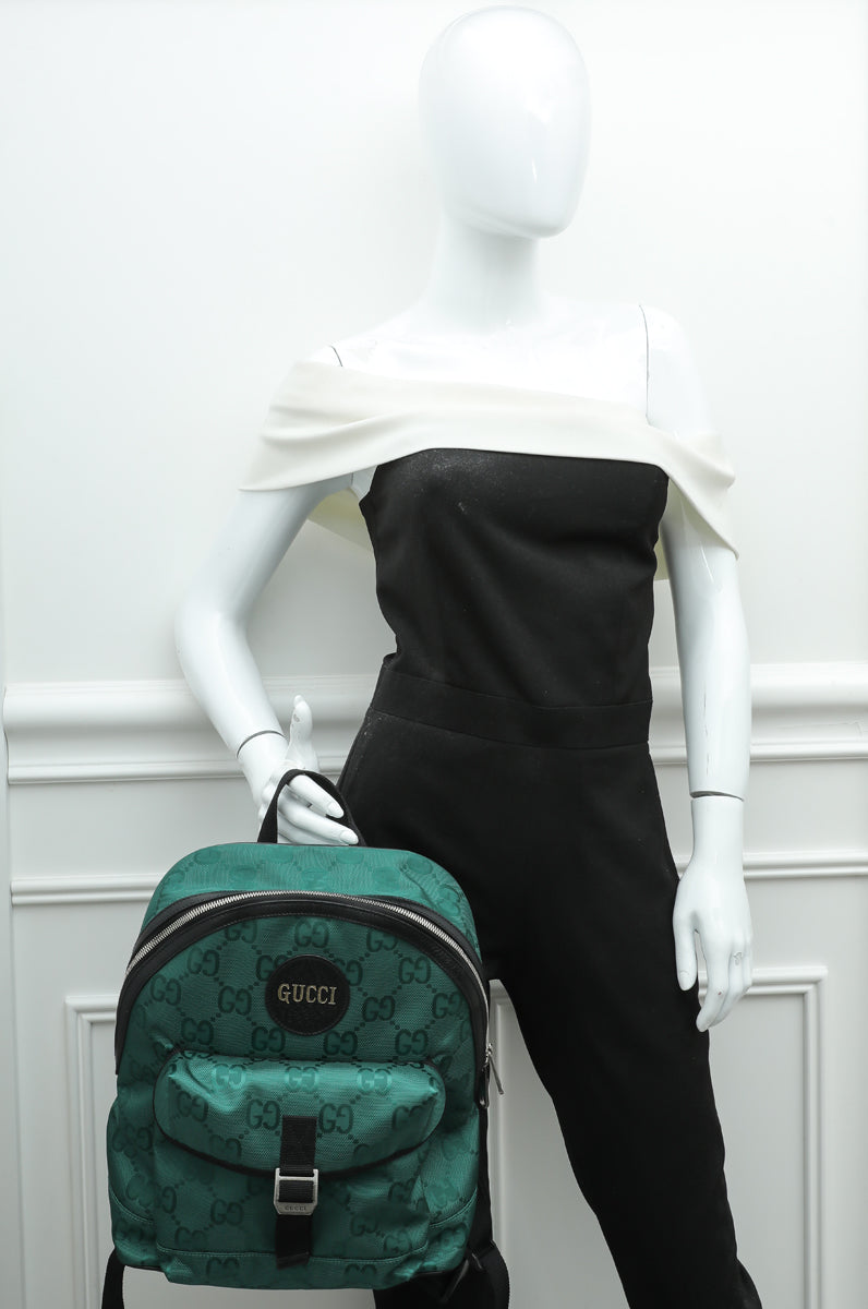 Gucci Green "Off the Grid" Backpack Bag