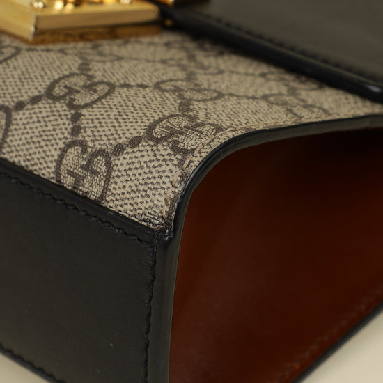 Gucci Tricolor GG Supreme Padlock Small Bag-Gucci-THE CLOSET