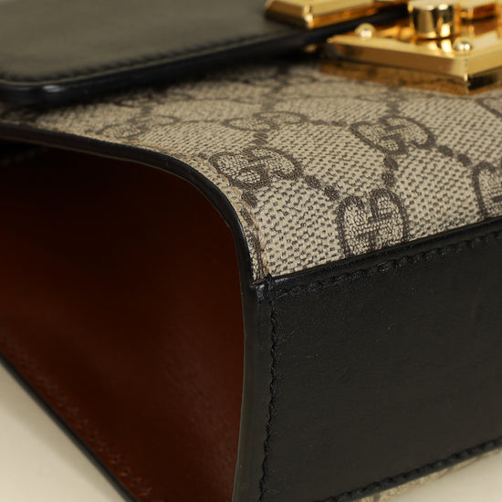 Gucci Tricolor GG Supreme Padlock Small Bag-Gucci-THE CLOSET