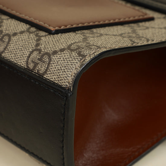 Gucci Tricolor GG Supreme Padlock Small Bag-Gucci-THE CLOSET