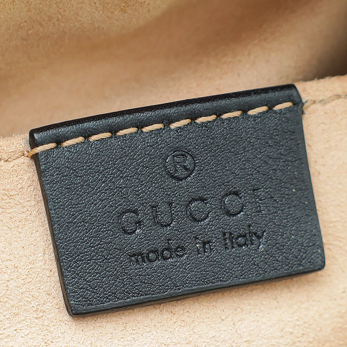 Gucci Black GG Marmont Mini Camera Bag