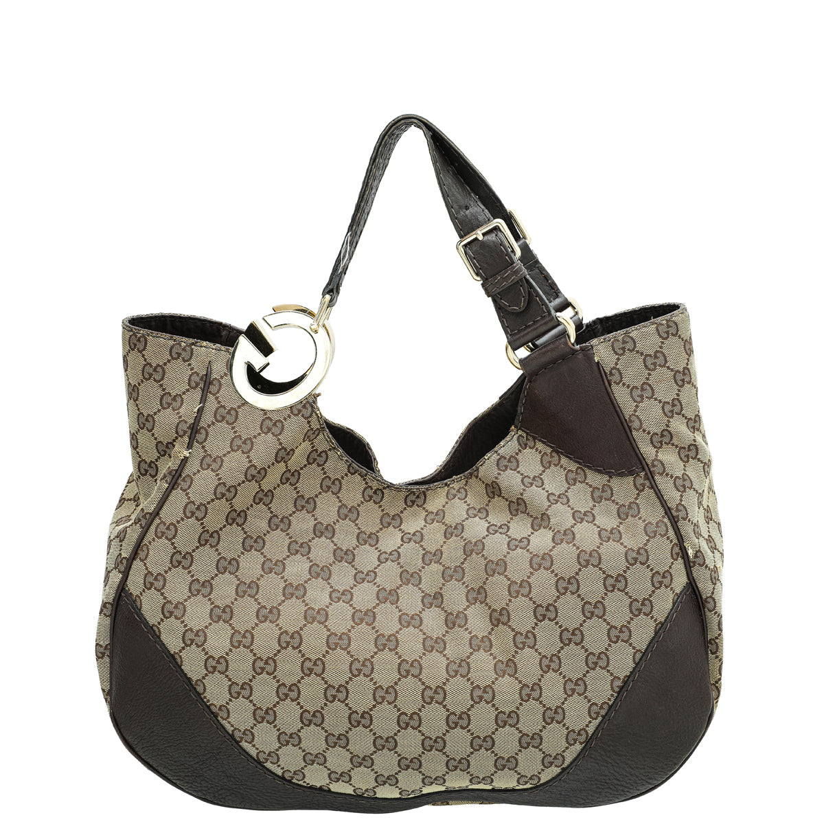 Gucci Bicolor GG Charlotte Hobo Bag-Gucci-THE CLOSET