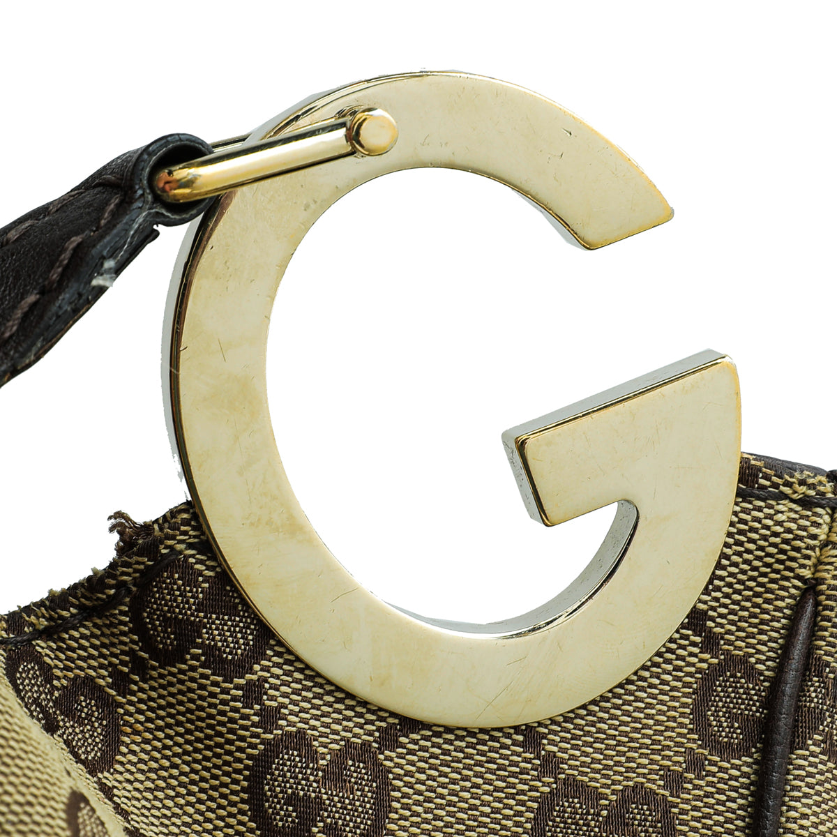 Gucci Bicolor GG Charlotte Hobo Bag