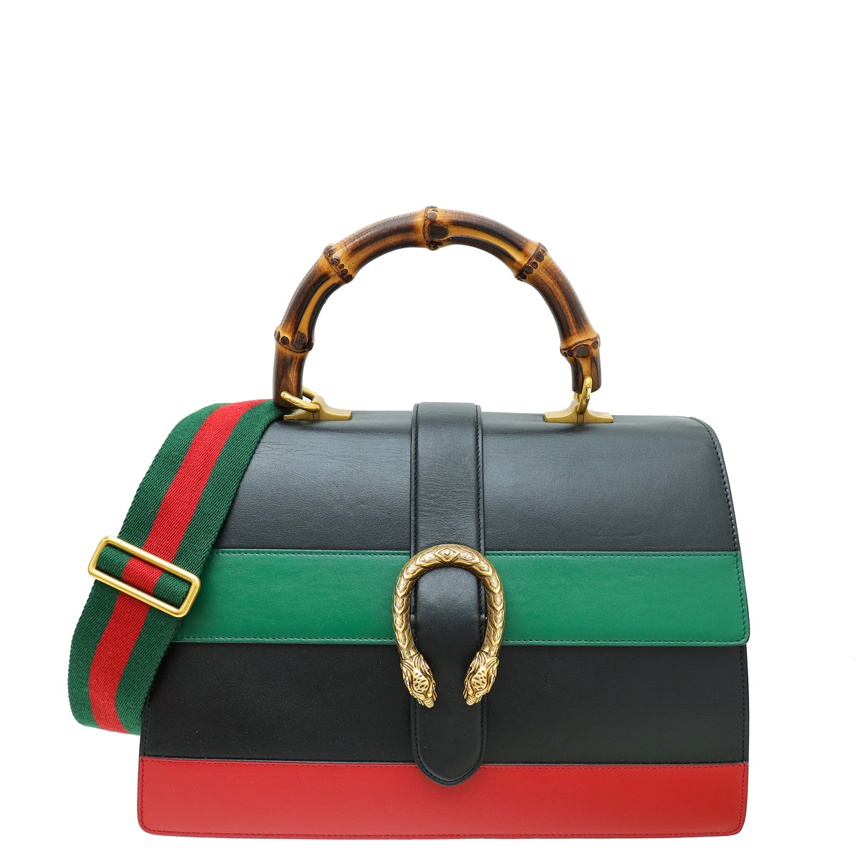 Gucci Multicolor Dionysus Bamboo Top Handle Large Bag-Gucci-THE CLOSET