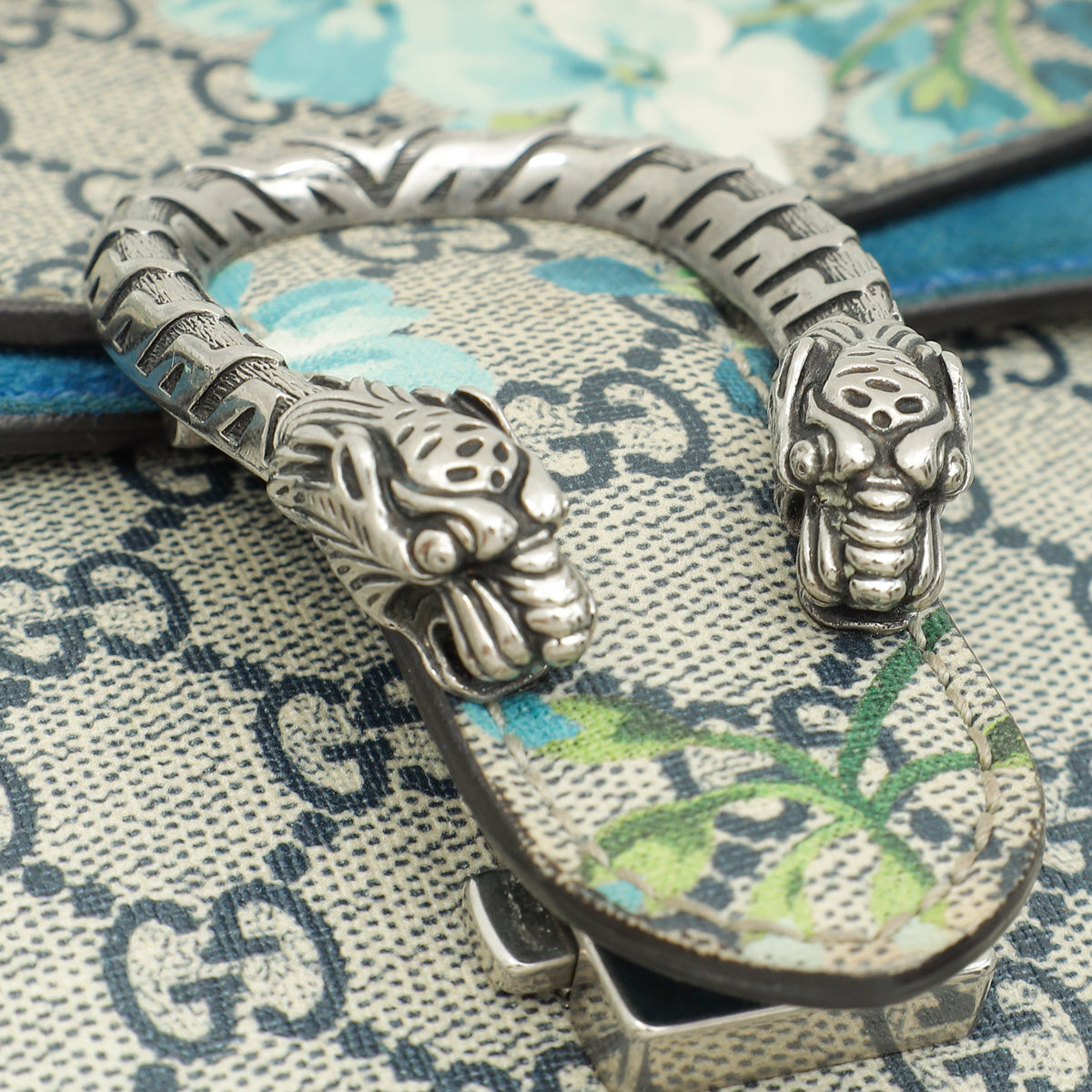 Gucci Multicolor GG Supreme Blooms Dionysus Mini Shoulder Bag-Gucci-THE CLOSET