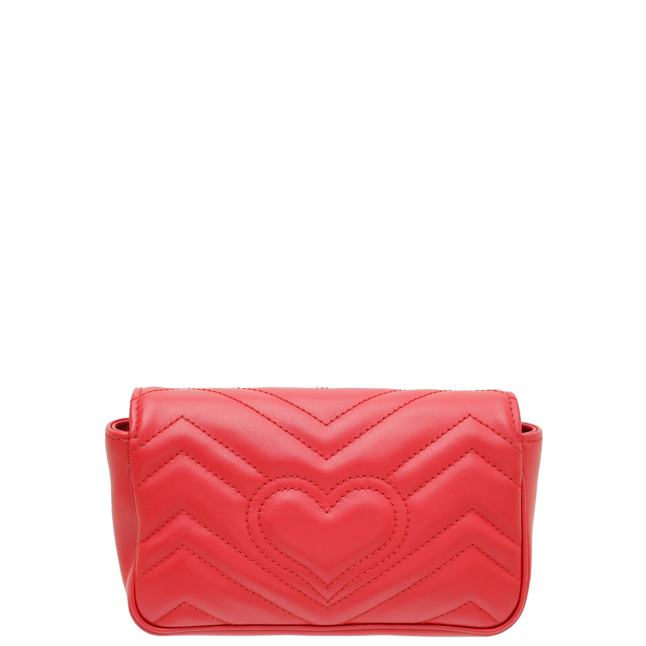 Gucci Red GG Marmont Super Mini Bag-Gucci-THE CLOSET