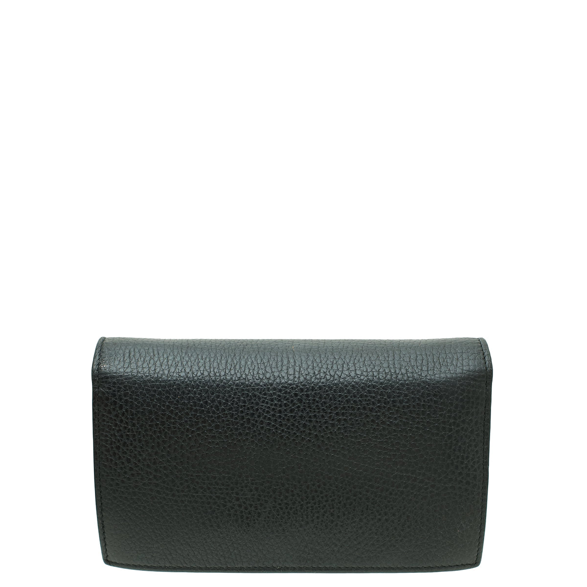 Gucci Black Interlocking G Wallet on Chain-Gucci-THE CLOSET