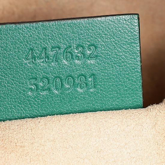 Gucci Green GG Marmont Camera Small Bag