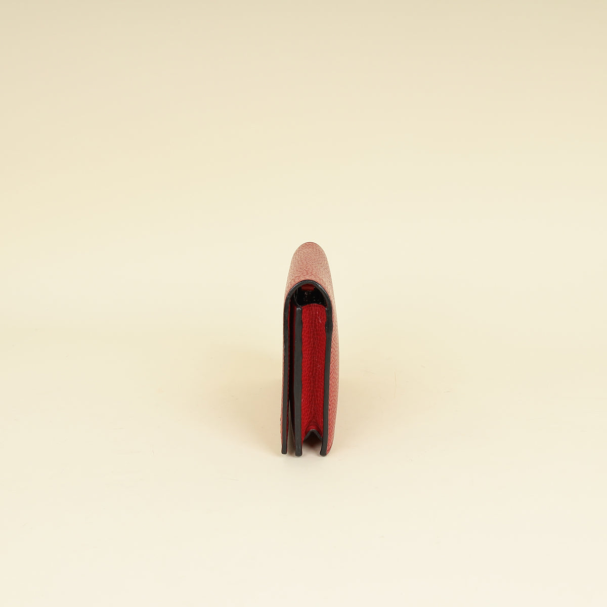 Gucci Red Interlocking G Wallet on Chain