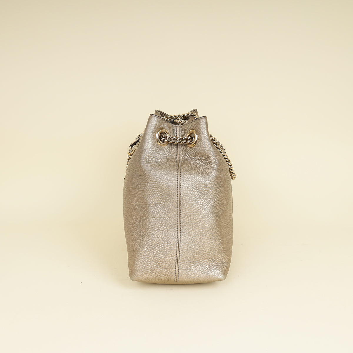 Gucci Champagne Soho Tote Medium Bag