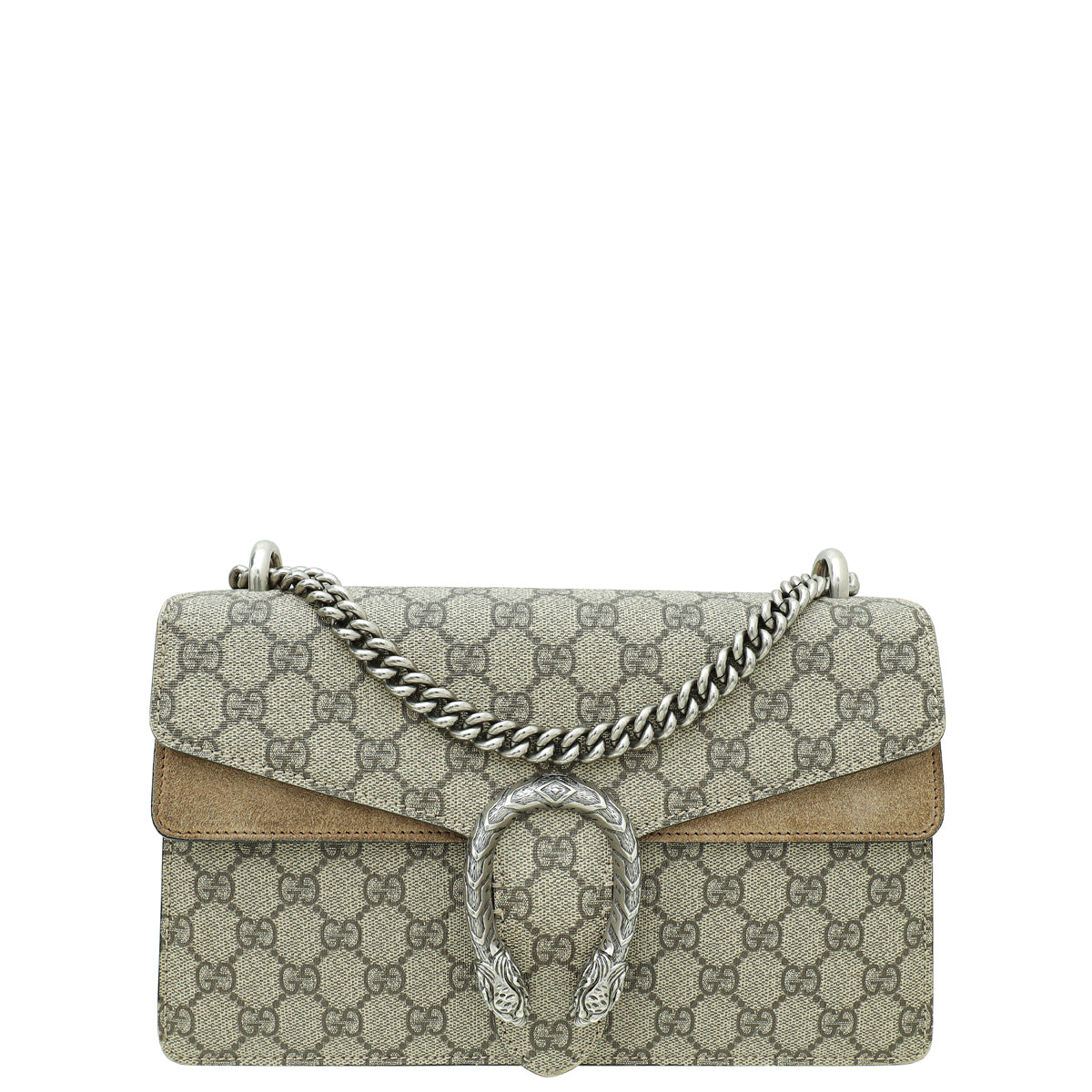 Gucci Bicolor GG Supreme Dionysus Small Shoulder Bag