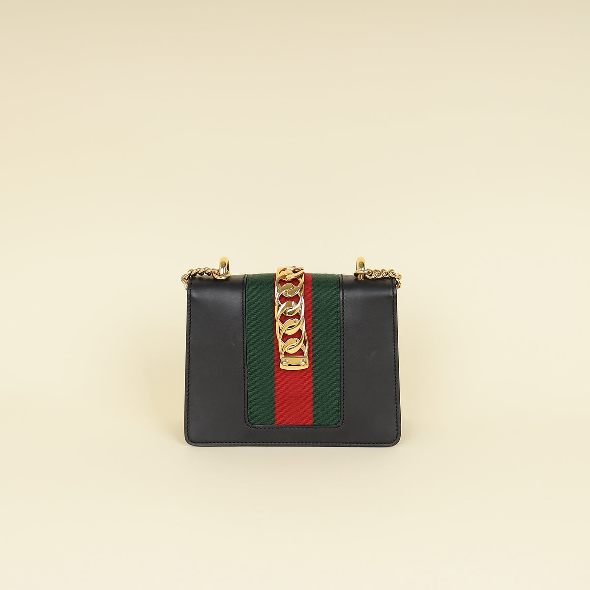 Gucci Black Sylvie Mini Bag-Gucci-THE CLOSET
