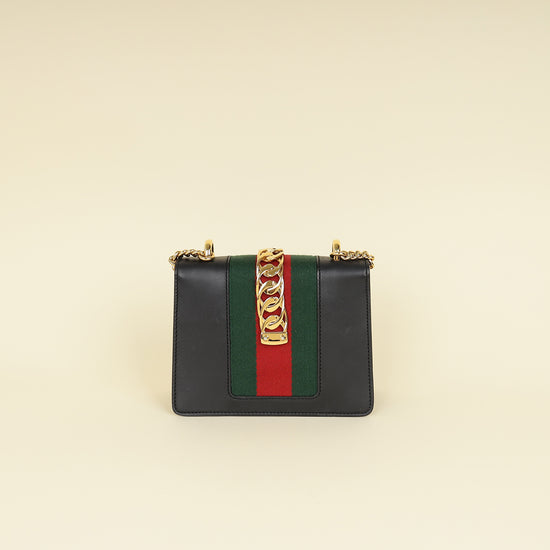 Gucci Black Sylvie Mini Bag-Gucci-THE CLOSET