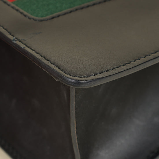 Gucci Black Sylvie Mini Bag-Gucci-THE CLOSET