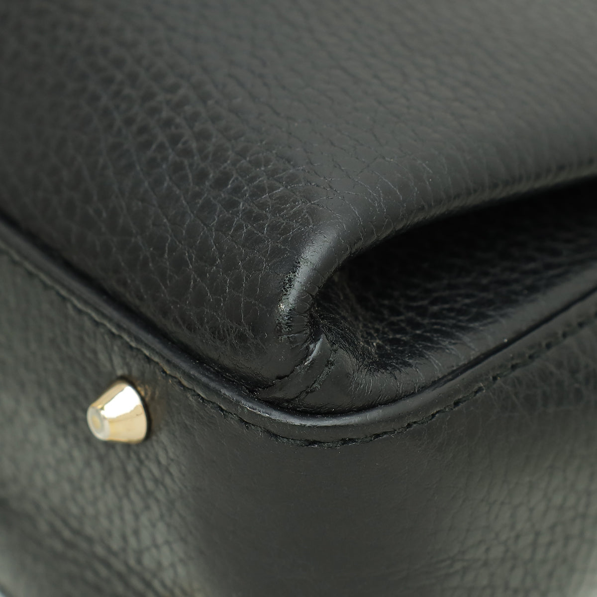 Gucci Black Interlocking G Top Handle Bag