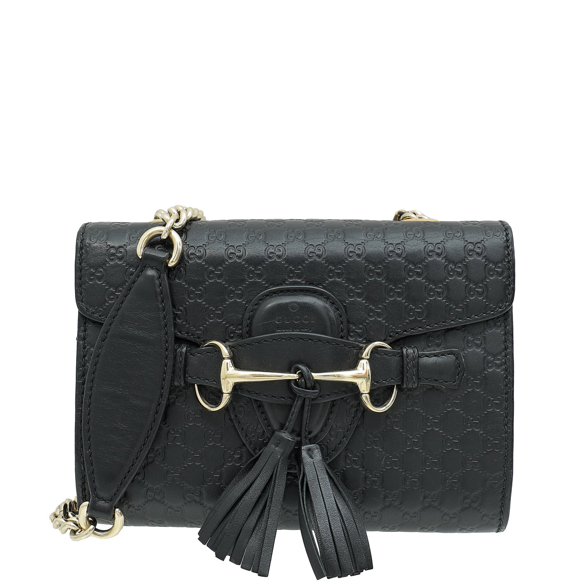 Gucci Black Microguccissima Mini Emily Bag-Gucci-THE CLOSET