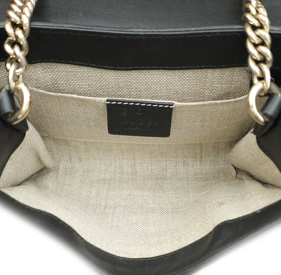 Load image into Gallery viewer, Gucci Black Microguccissima Mini Emily Bag
