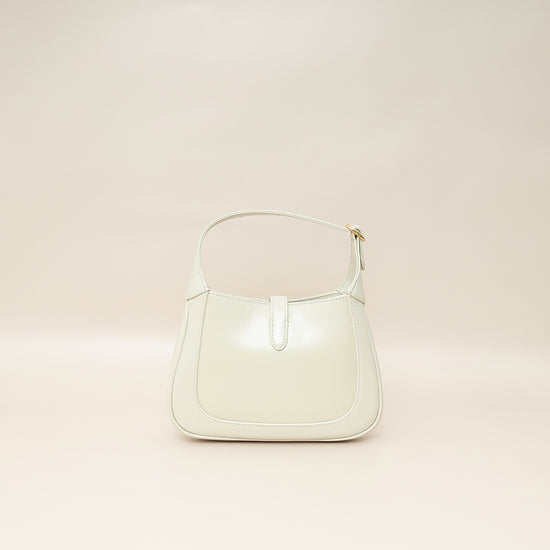 Gucci White Cream Jackie 1961 Mini Hobo Bag-Gucci-THE CLOSET