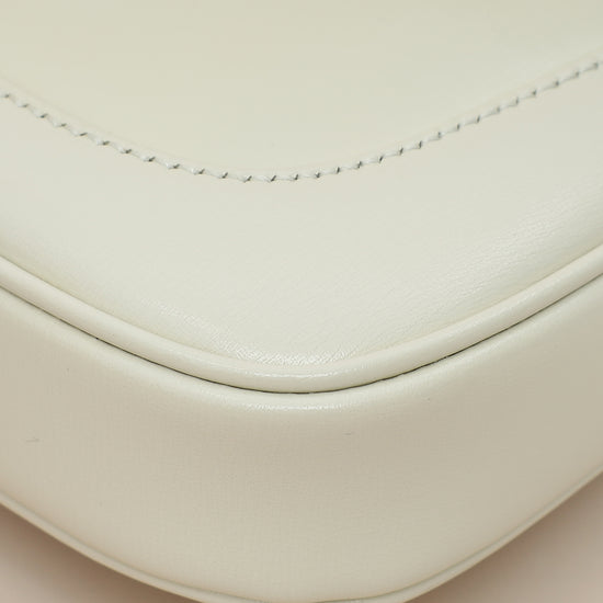Gucci White Cream Jackie 1961 Mini Hobo Bag-Gucci-THE CLOSET