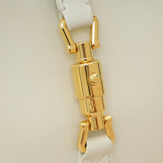 Gucci White Cream Jackie 1961 Mini Hobo Bag-Gucci-THE CLOSET